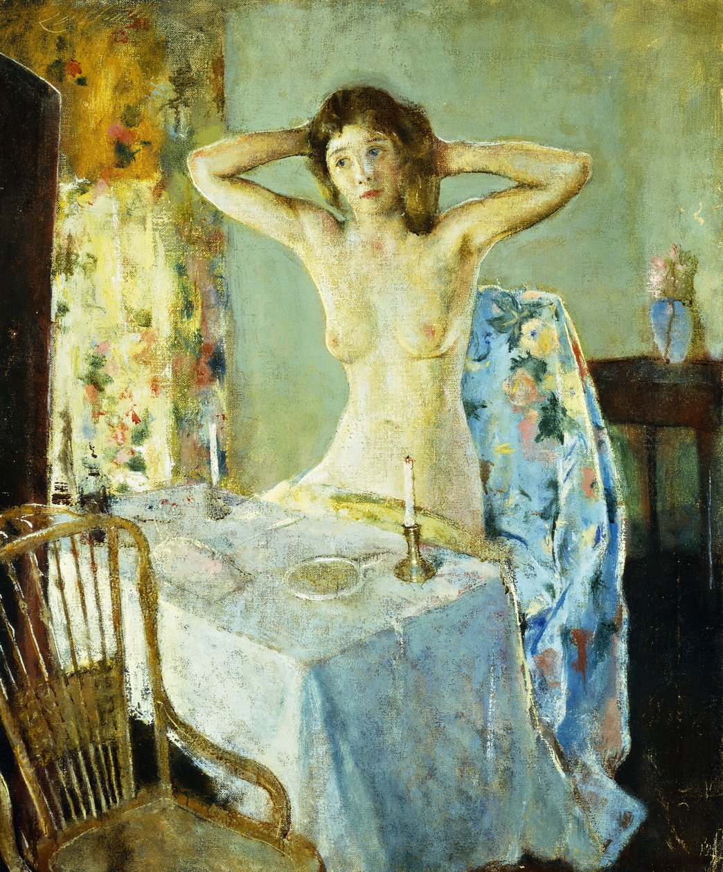 Sminkebordet av Charles Webster Hawthorne
