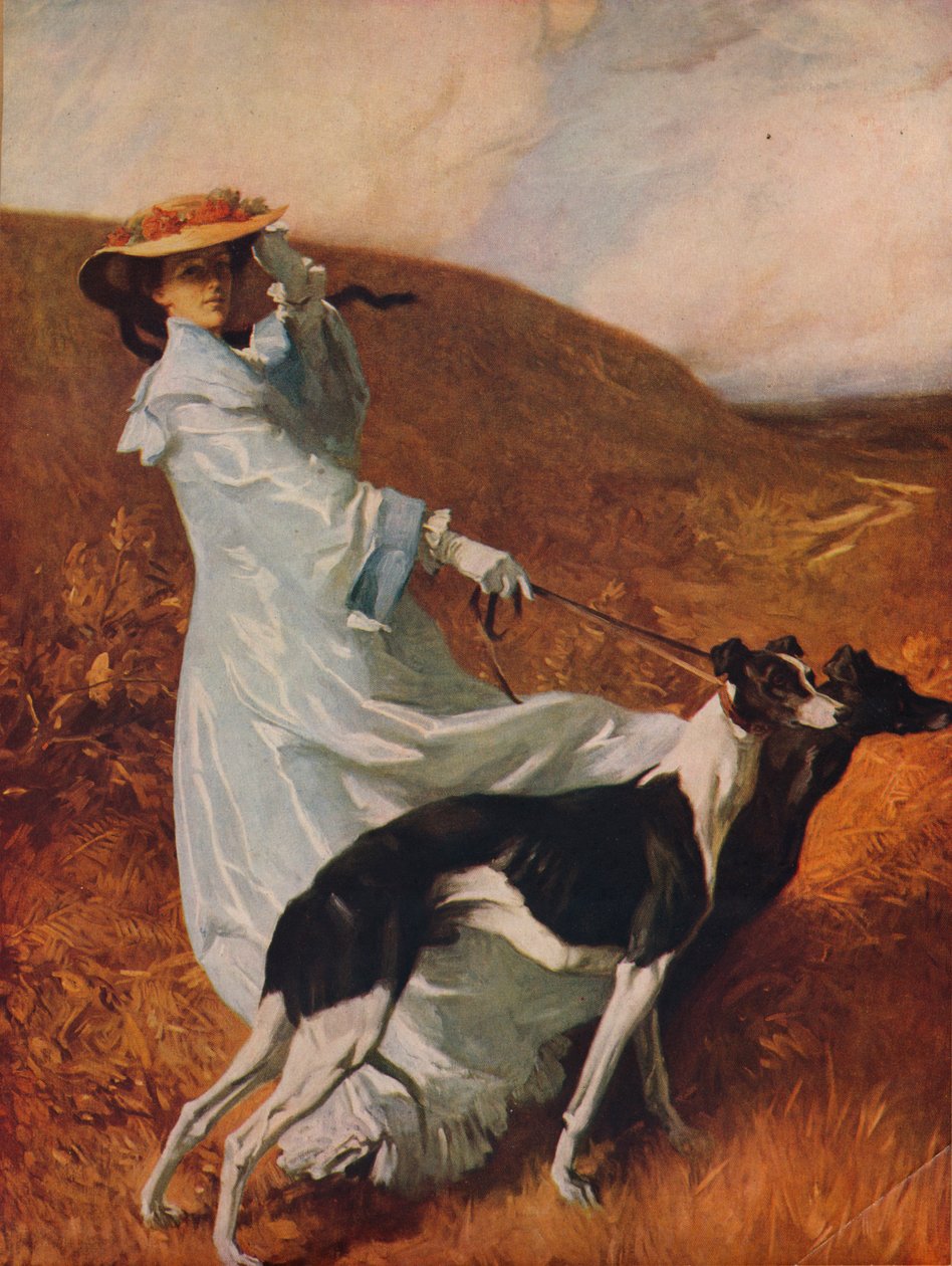 Diana of the Uplands, 1903-1904, 1935. av Charles Wellington Furse