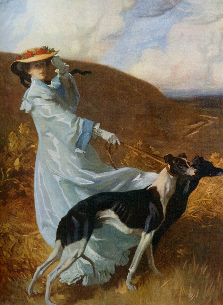 Diana of the Uplands, c1903-1904, 1912. av Charles Wellington Furse
