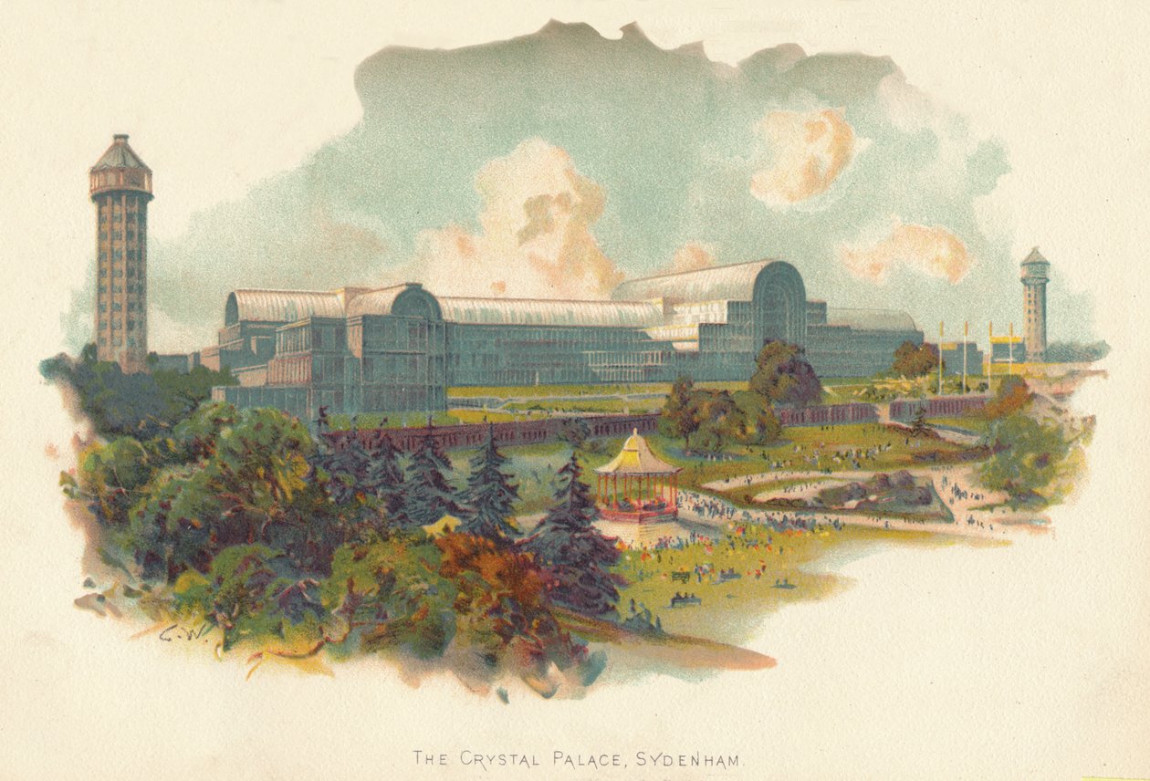 The Crystal Palace, Sydenham, c1890 av Charles Wilkinson