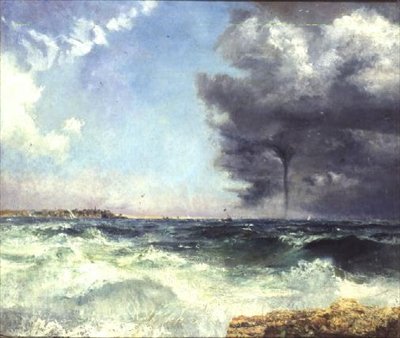 Et stormfullt kryss av Charles William Bartlett