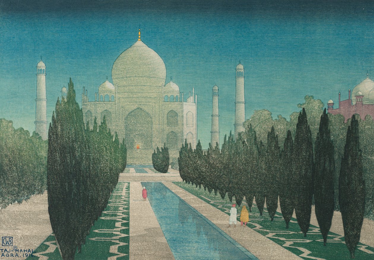 Taj Mahal, Agra av Charles William Bartlett