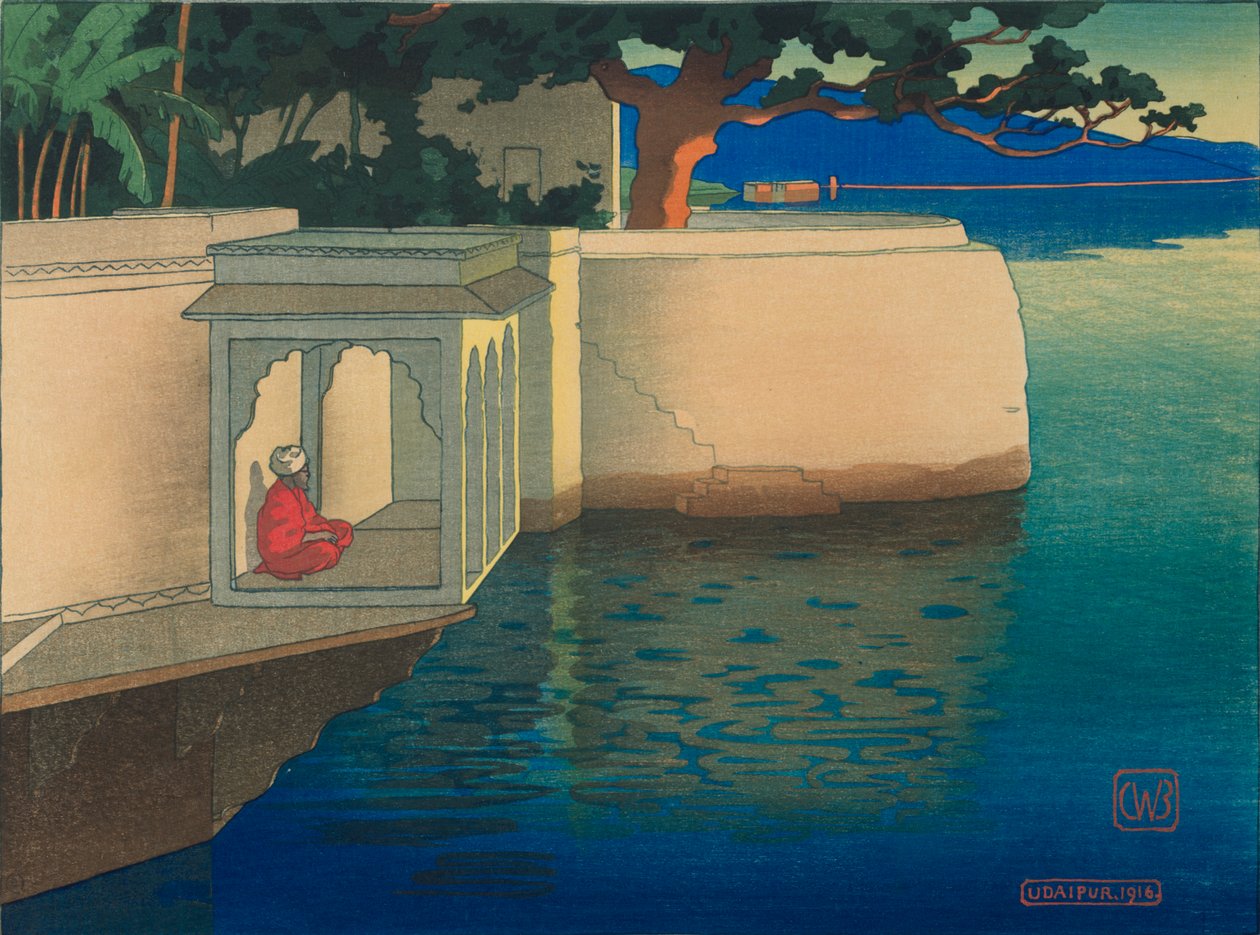 Udaipur av Charles William Bartlett