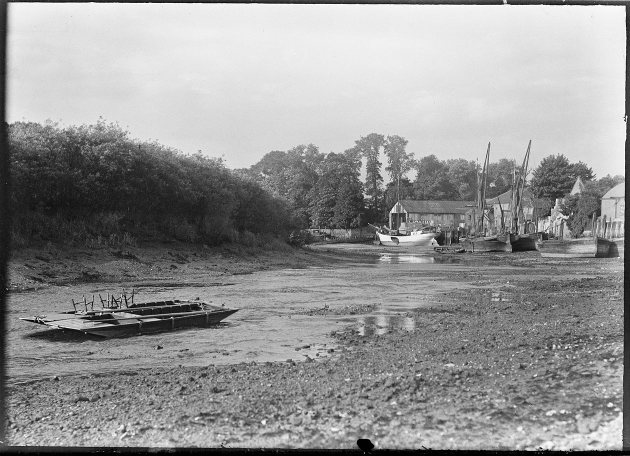 Lion Wharf, Isleworth, Hounslow, Greater London Authority, 1920-1940. av Charles William Prickett