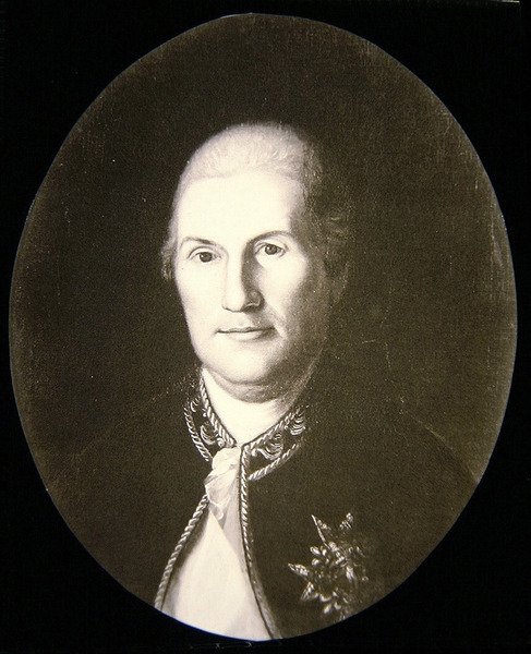Comte de Rochambeau (litho) av Charles Willson (after) Peale