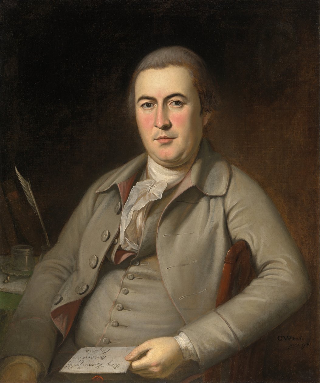 Benjamin Harrison jr. av Charles Willson Peale