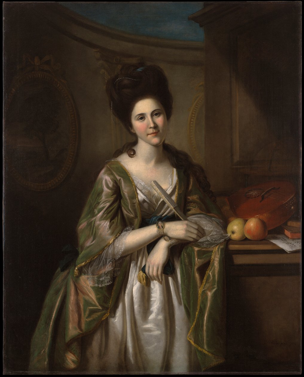 Deborah McClenachan Stewart (1763 av Charles Willson Peale