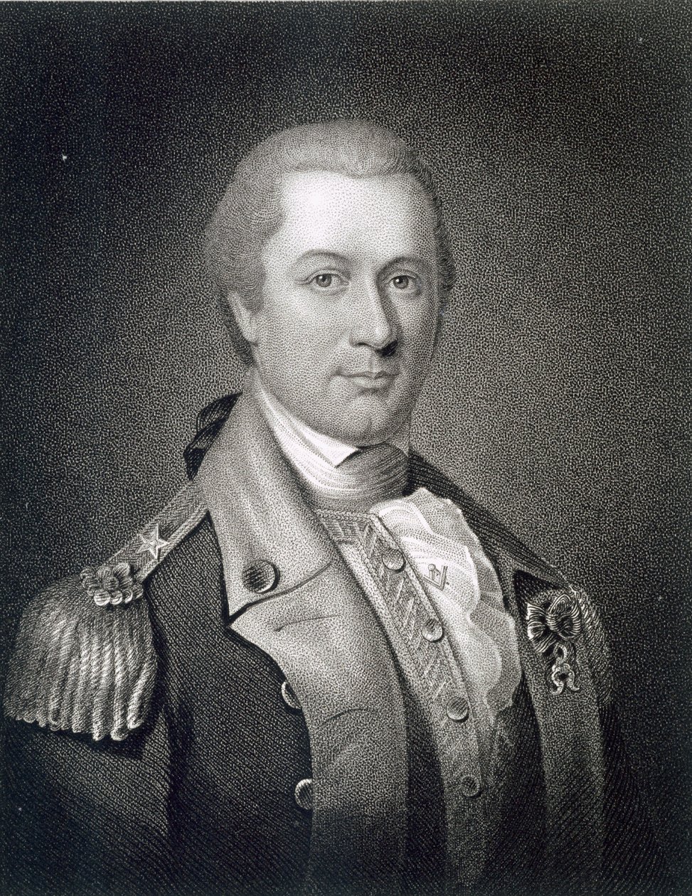 General Otho Holland Williams (1749-94) gravert av James Barton Longacre (1794-1869) av Charles Willson Peale