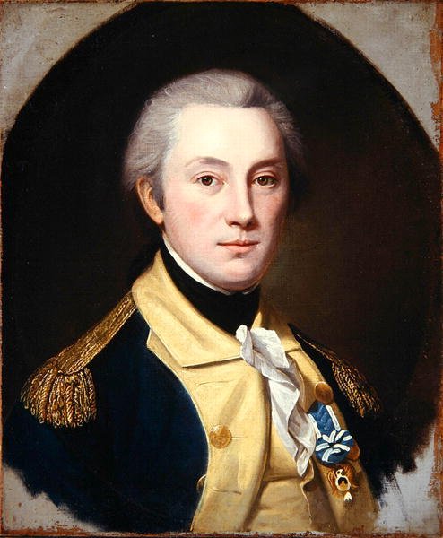 General William North av Charles Willson Peale