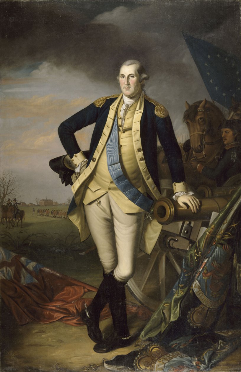 George Washington etter slaget ved Princeton 3. januar 1777 av Charles Willson Peale