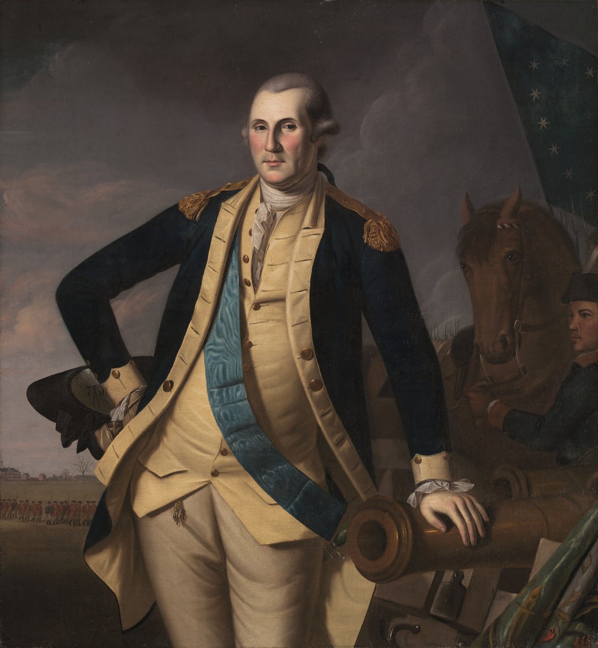 George Washington i slaget ved Princeton, ca. 1779. av Charles Willson Peale