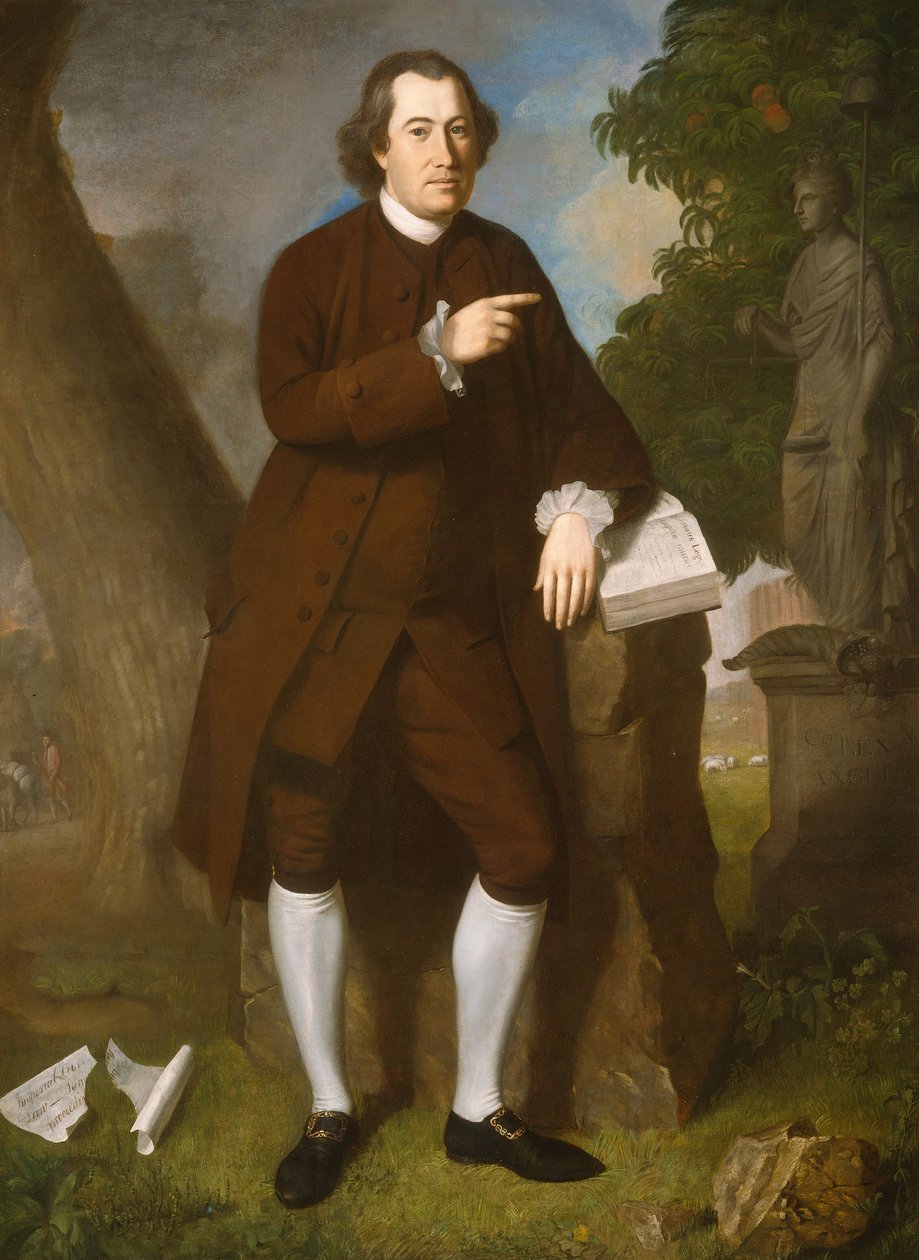 John Beale Bordley, 1770. av Charles Willson Peale