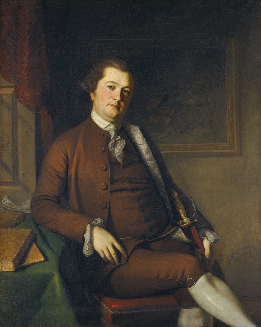 John Philip de Haas, 1772 av Charles Willson Peale