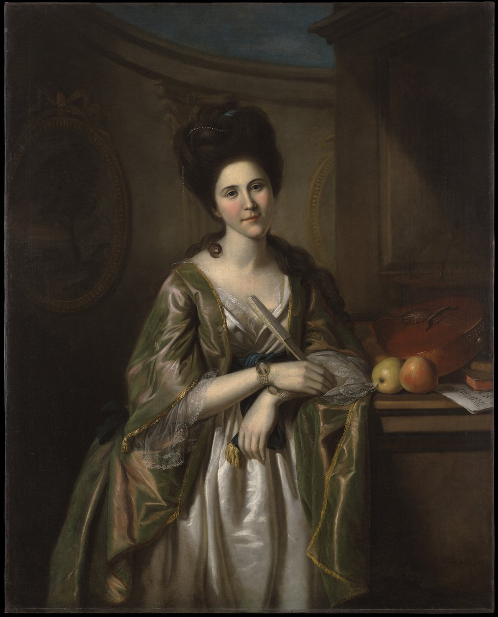 Mrs. Walter Stewart, 1782 av Charles Willson Peale