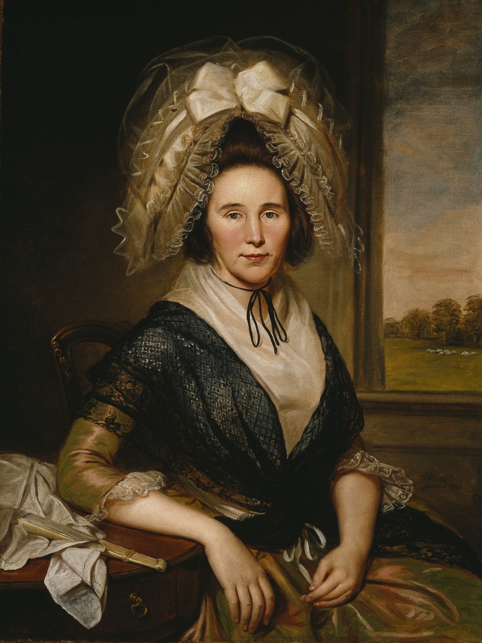 Rachel Leeds Kerr av Charles Willson Peale