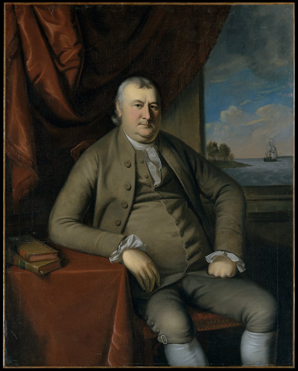 Samuel Mifflin av Charles Willson Peale