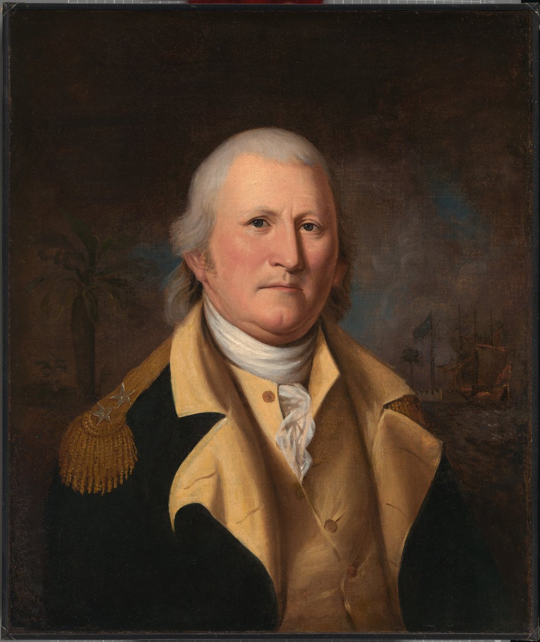 William Moultrie, 1782. av Charles Willson Peale