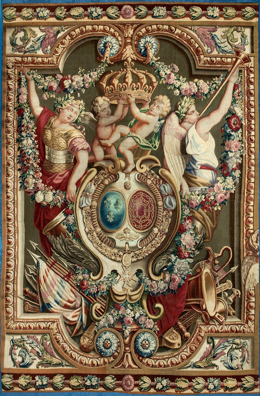 The Portiere of the Famous, fra Gobelins Tapestry Factory, 1722-28 av Charles after Le Brun