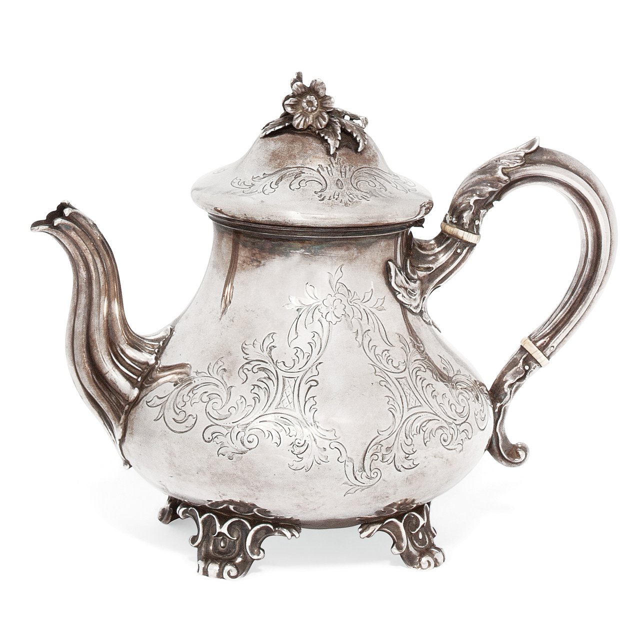 Viktoriansk tekanne, 1849 av Charles and Storer Reily