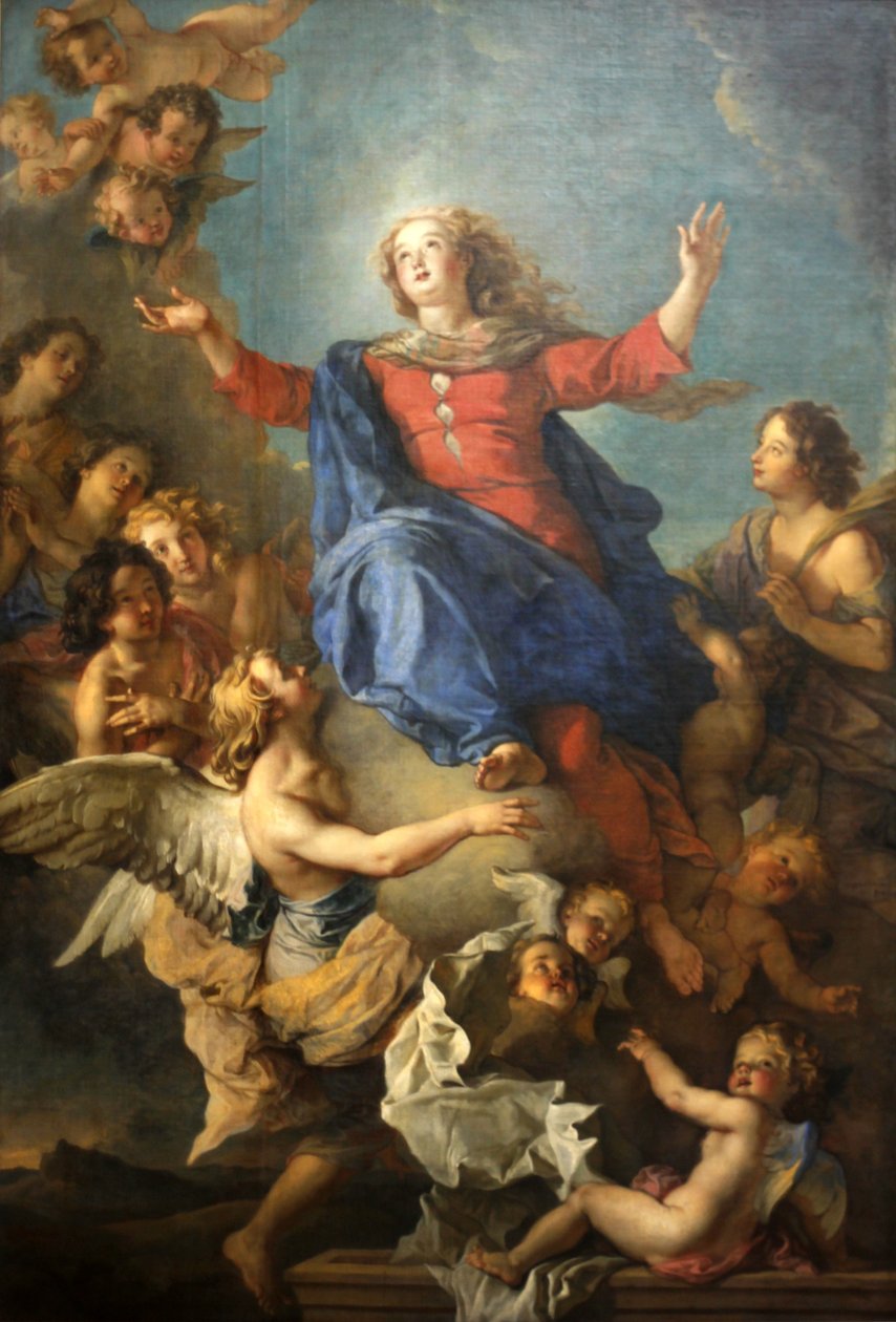 Marias antagelse av Charles de la Fosse