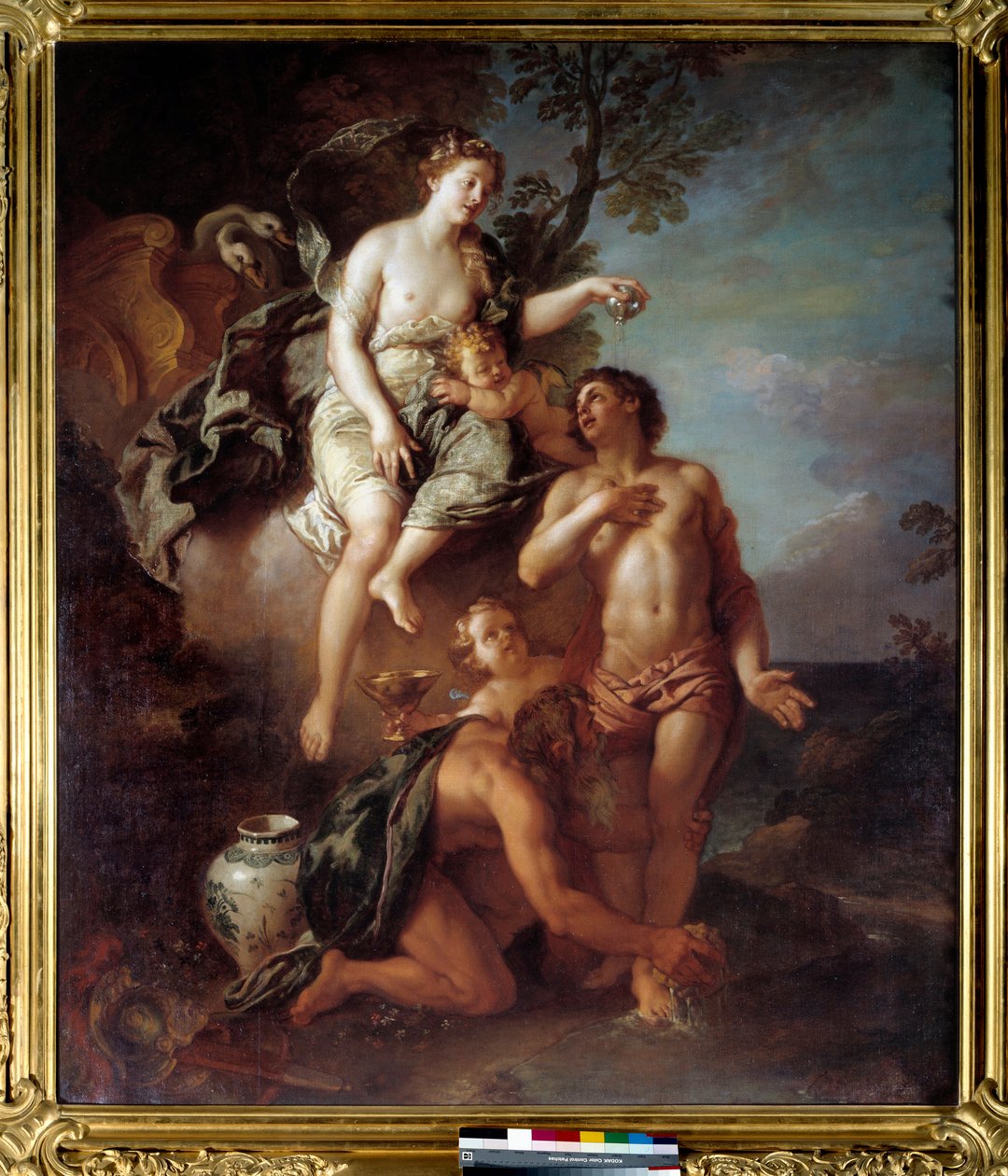 Enees guddommelighet. Maleri av Charles De Lafosse (1636-1716) av Charles de Lafosse