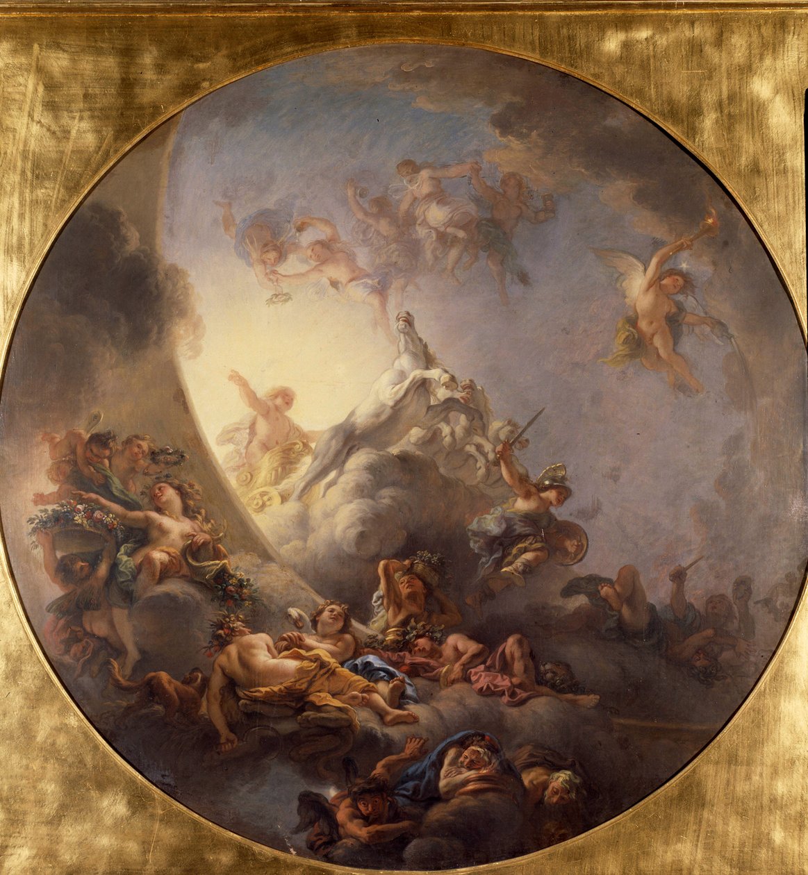 Soloppgang. Maleri av Charles De Lafosse (1636-1716) av Charles de Lafosse