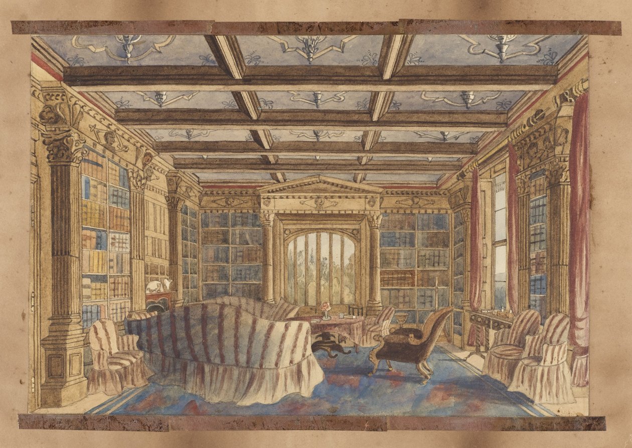 Biblioteket på Dingestow av Charlotte Bosanquet