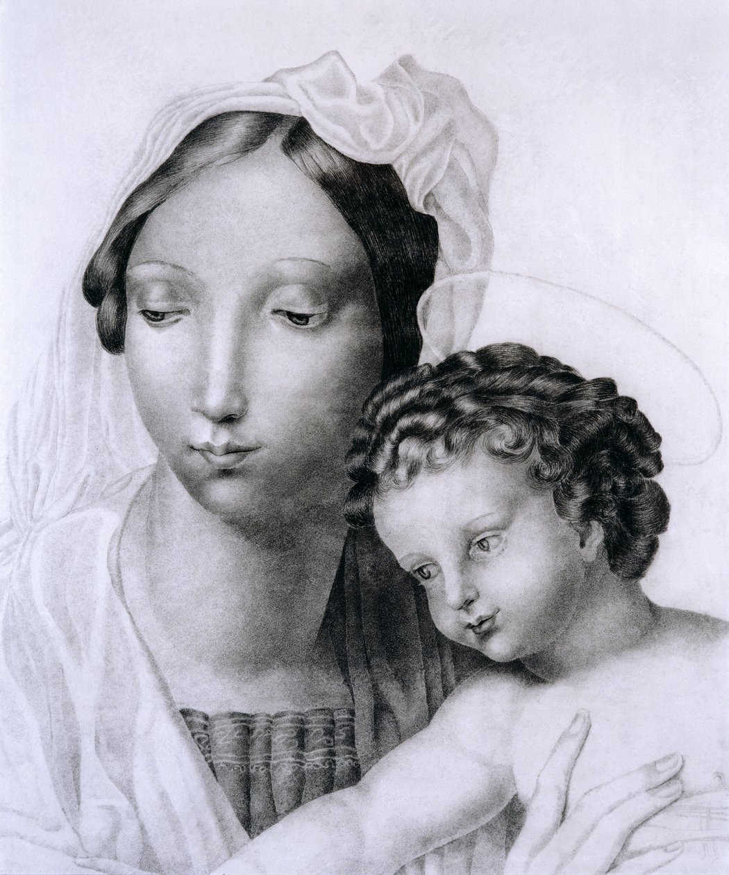 Madonna og barn av Charlotte Bronte