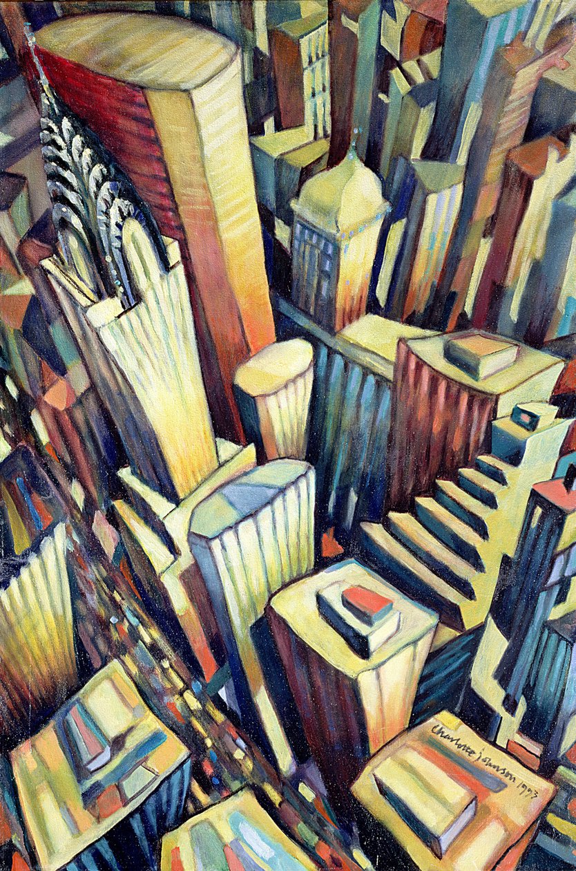 Chrysler-bygningen, 1993 av Charlotte Johnson Wahl