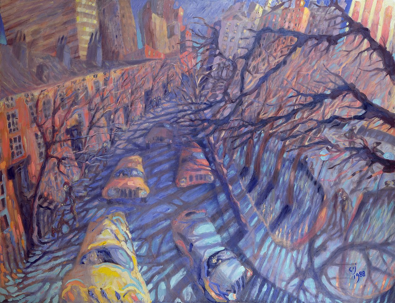 Vind på Washington Square, New York City, 1988 av Charlotte Johnson Wahl