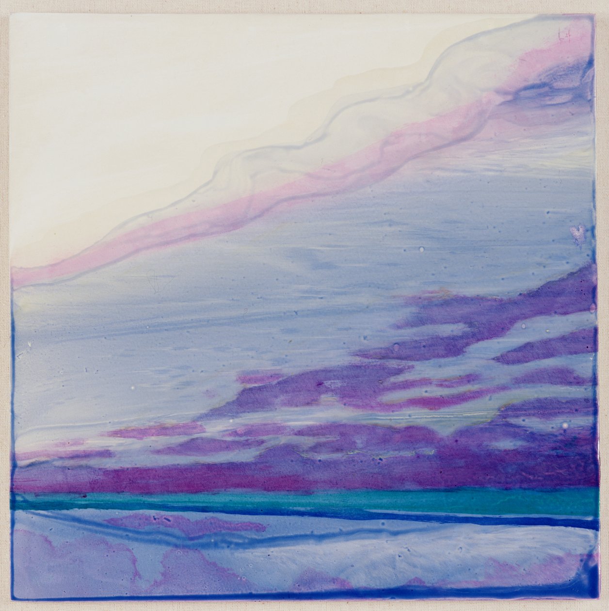Caimant, 2000 (olje på gips) av Charlotte Johnstone