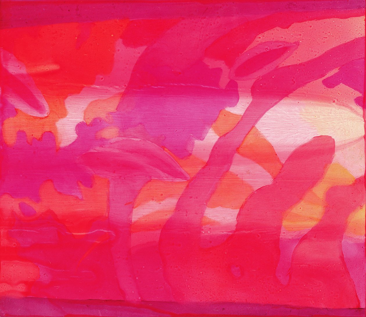 Mascarene, 2000 (olje på gesso) av Charlotte Johnstone
