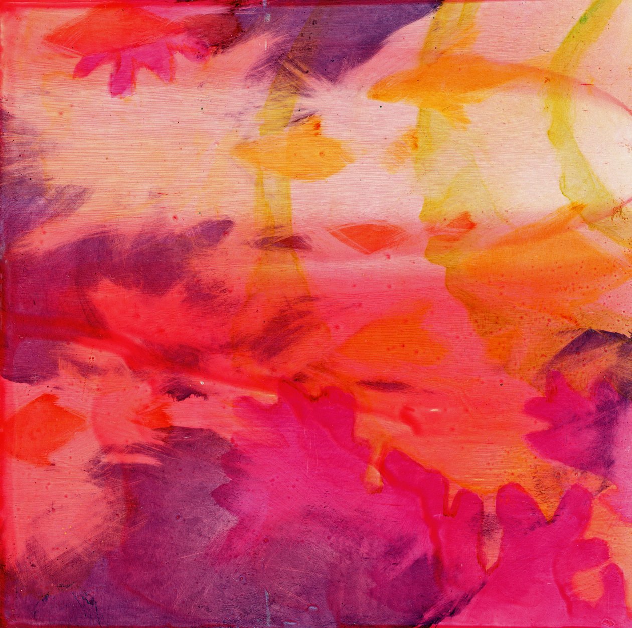 Vacos Fish, 2000 (olje på gesso) av Charlotte Johnstone