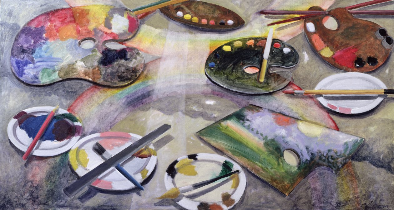 Spektrum av kunstnerpaletter, 2003 av Charlotte Moore