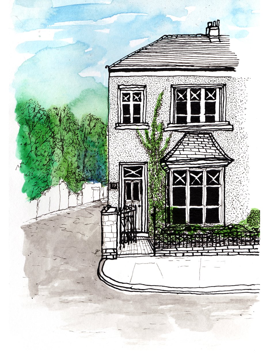 Belmont Road, 2020 av Charlotte Orr