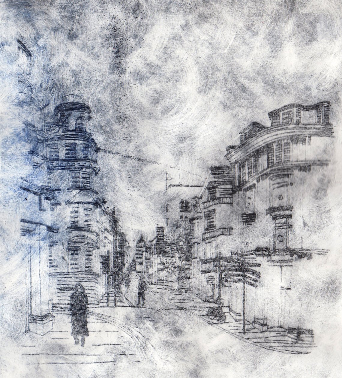 Cornmarket Street, 2019 av Charlotte Orr