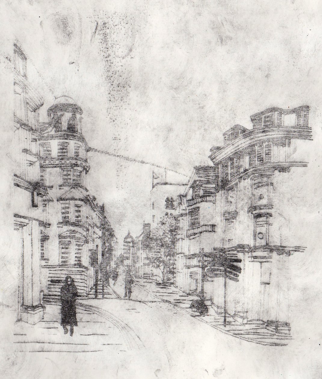 Cornmarket Street, 2019 av Charlotte Orr