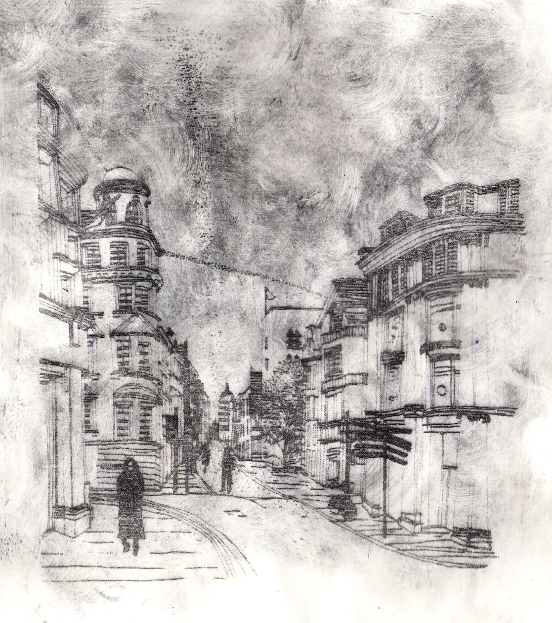 Cornmarket Street, 2019 av Charlotte Orr