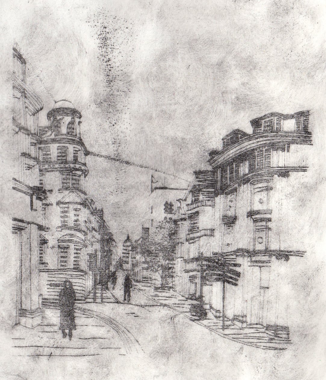 Cornmarket Street, 2019 av Charlotte Orr