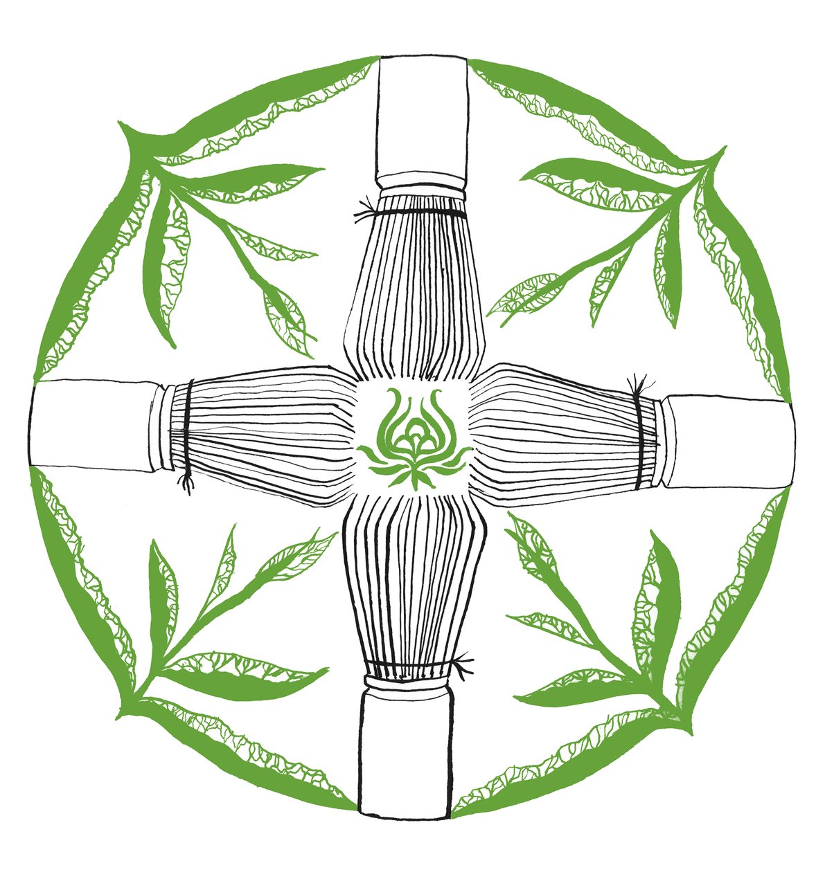 Match-logo, 2018 (penn og blekk) av Charlotte Orr