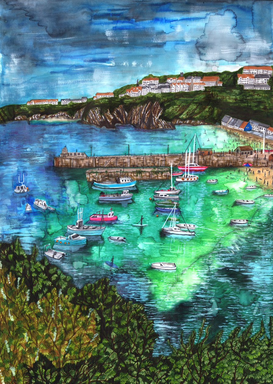 Newquay, Cornwall, 2021 av Charlotte Orr