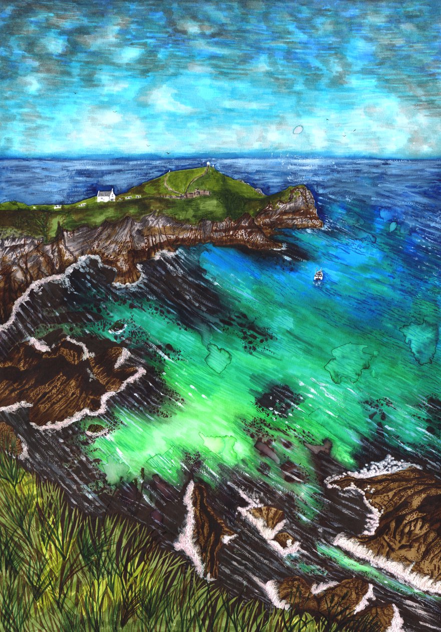 Newquay, Cornwall, 2021 av Charlotte Orr