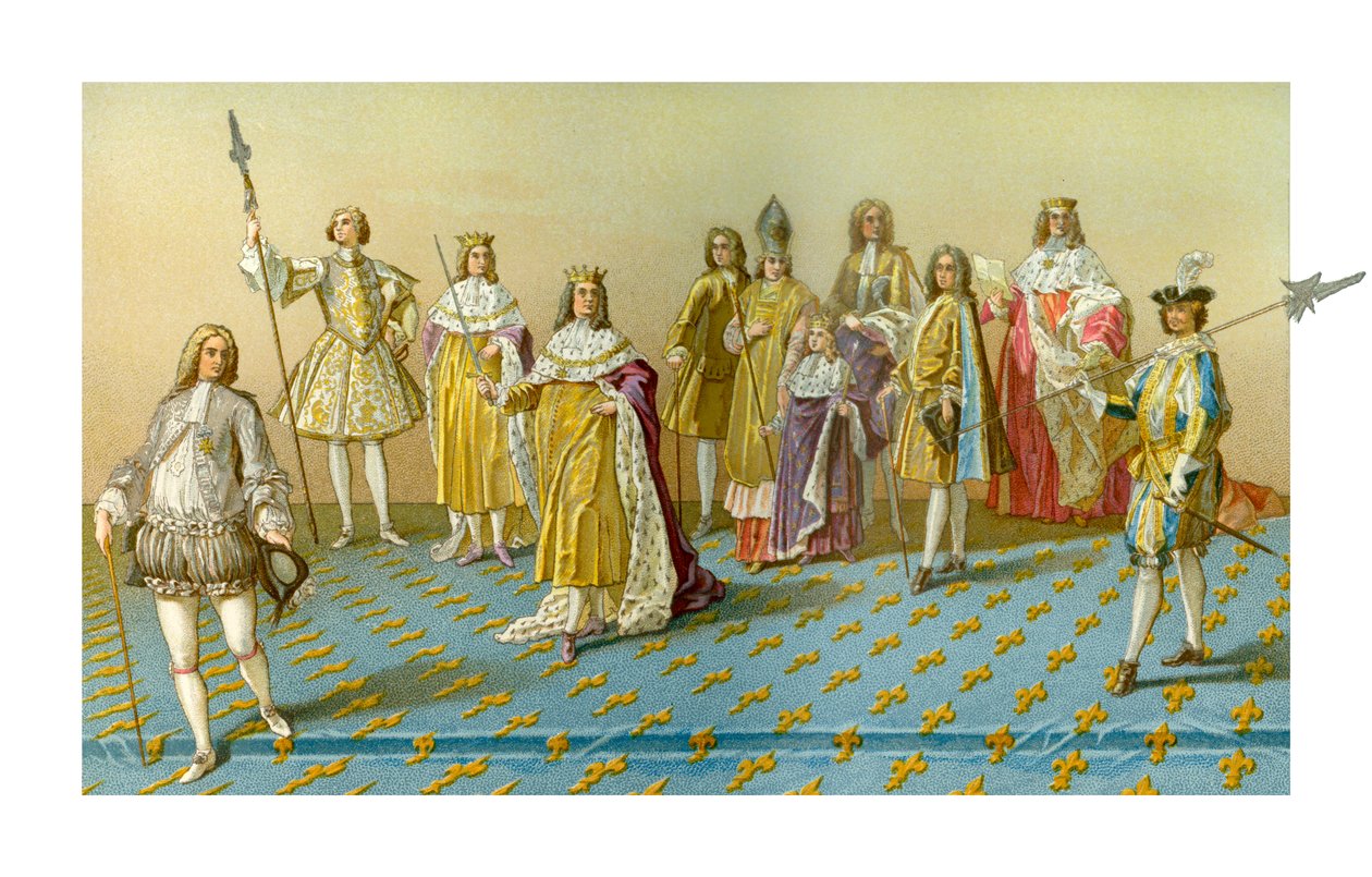 The Grand Dignitaries Of The Coronation, 1885. av Charpentier