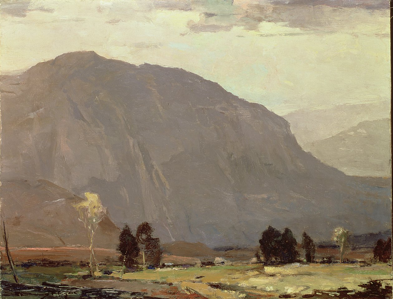 Bald Mountain, Tennessee (olje på lerret) av Chauncey Foster Ryder