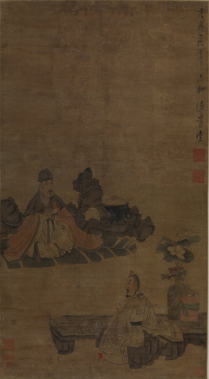 Smaker te av Chen Hongshou