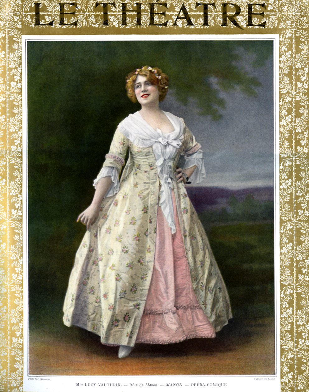 Lucy Vauthrin i flisrolle i Manon av Cheri Rousseau
