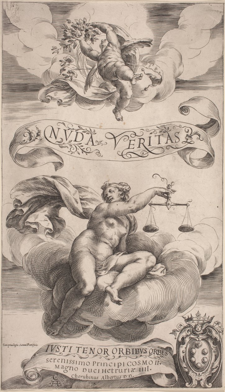 Sannhet og rettferdighet. av Cherubino Alberti