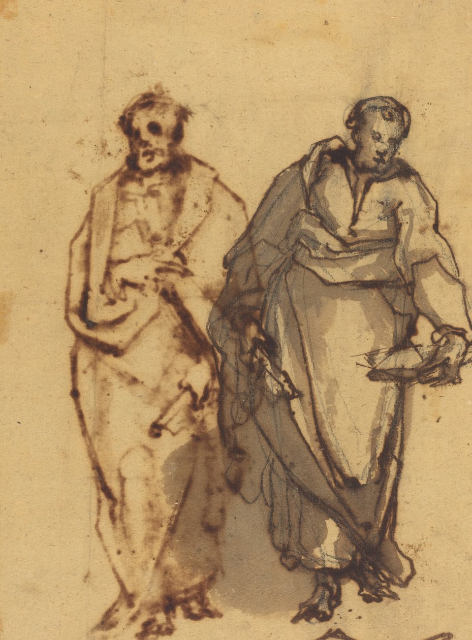 To draperte figurer av Cherubino Alberti