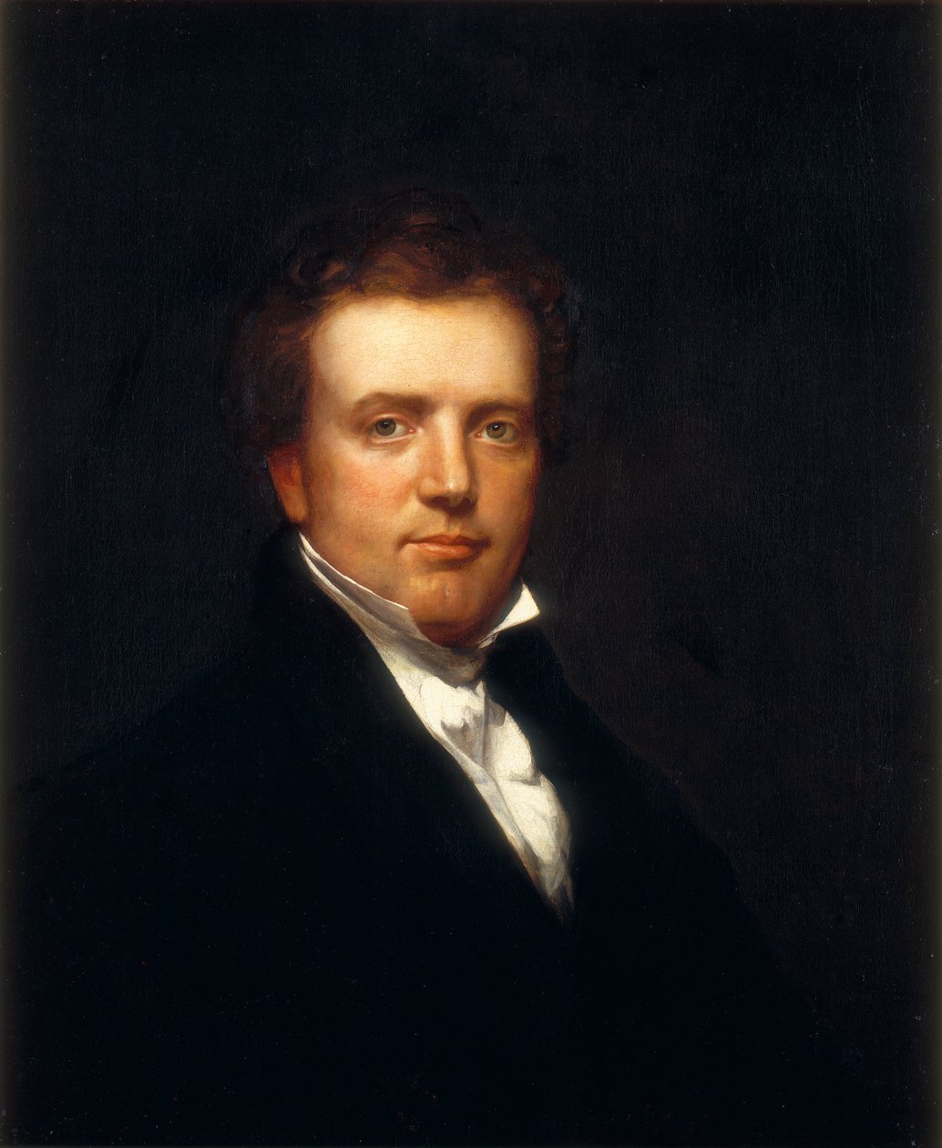 Selvportrett, ca. 1825 av Chester Harding