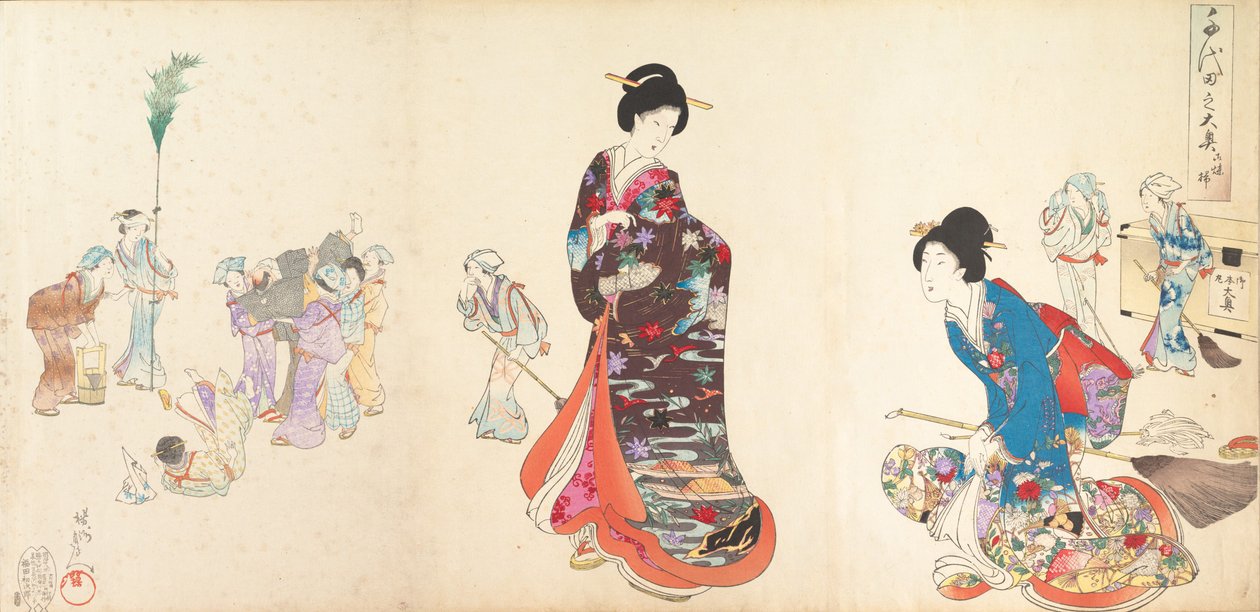 Chiyoda Castle Album of Women, 1895., 1895. av Chikanobu Yoshu